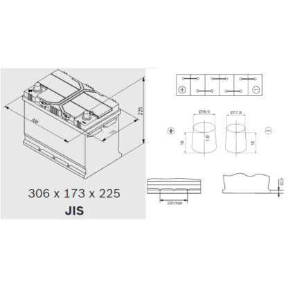 Μπαταρία BOSCH S4 S4029 95AH 830Α(EN) 95D31R (+ L) ΑΡΙΣΤΕΡΗ - Image 2