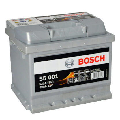 Μπαταρία BOSCH S5 S5001 52AH 520A(EN)