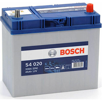 Μπαταρία BOSCH S4 S4020  45AH 330Α(EN) NS60L