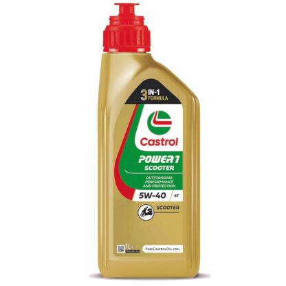CASTROL POWER 1 SCOOTER 4T MOTO 5W40 1L