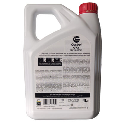 CASTROL GTX 15W40 4L - Image 2