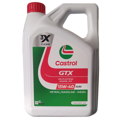 CASTROL GTX 15W40 4L
