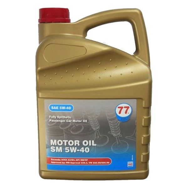 77 Lubricants Motor  Oil  SM 5W40 5L First com gr 