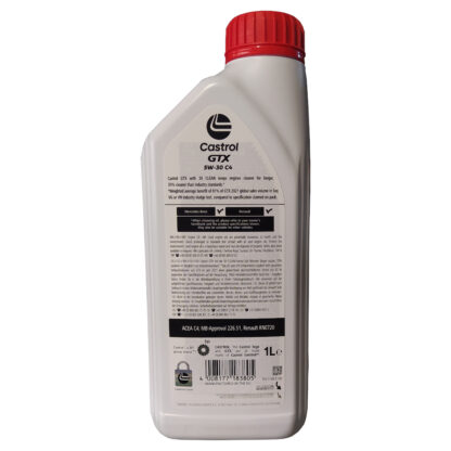 CASTROL GTX 5W30 C4 1L - Image 2