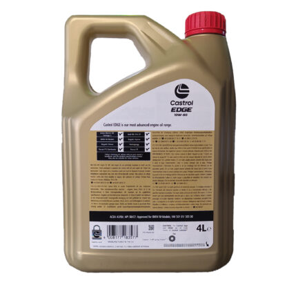 CASTROL EDGE 10W60 4L - Image 2