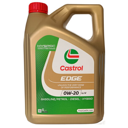 CASTROL EDGE 0W20 LL IV 4L
