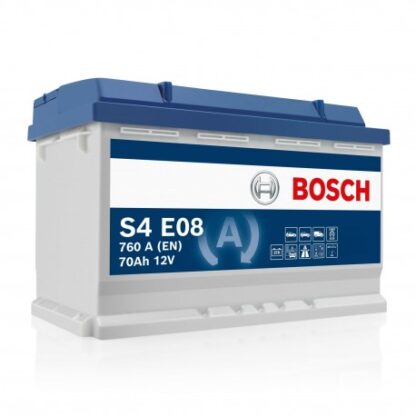 Μπαταρία BOSCH EFB S4 S4E08 70AH 760A(EN) START STOP
